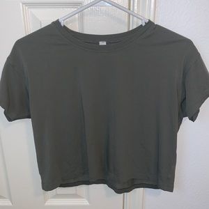 Lululemon Cates Cropped Tee